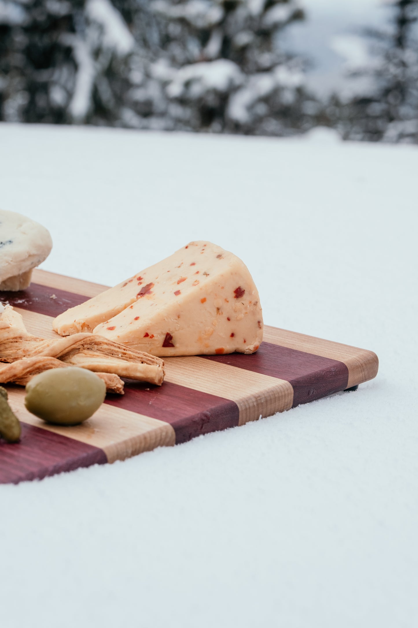 Reclaimed Core Cutting Board