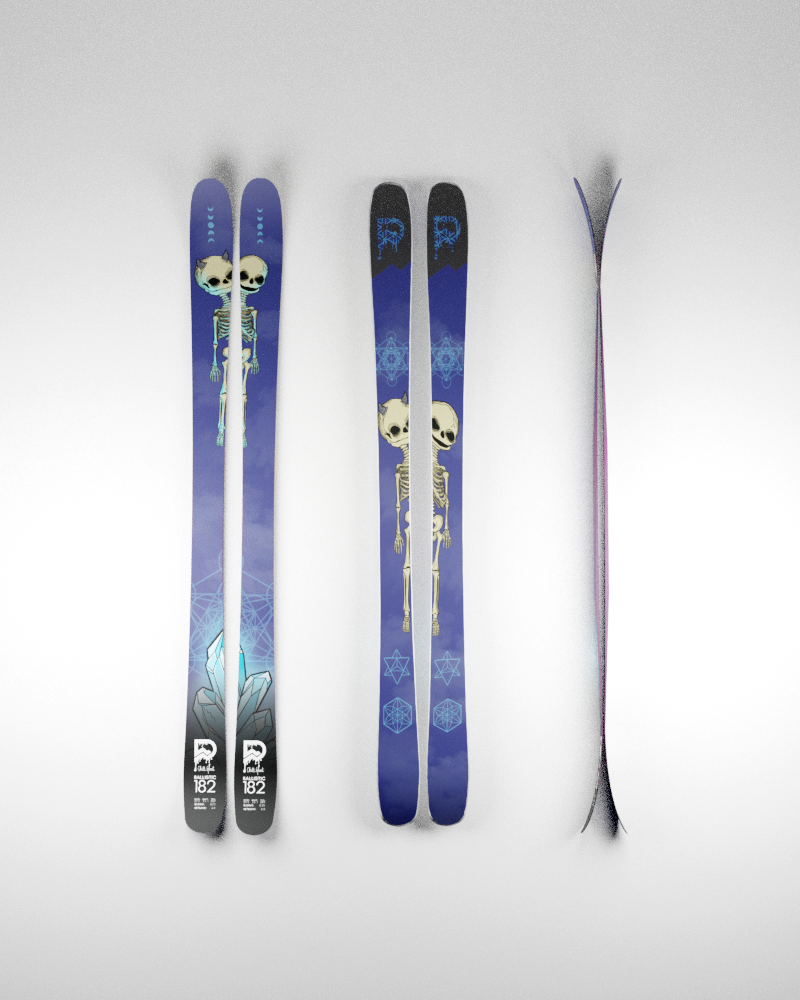 Chill Ghost Collab Ski Deviation Works