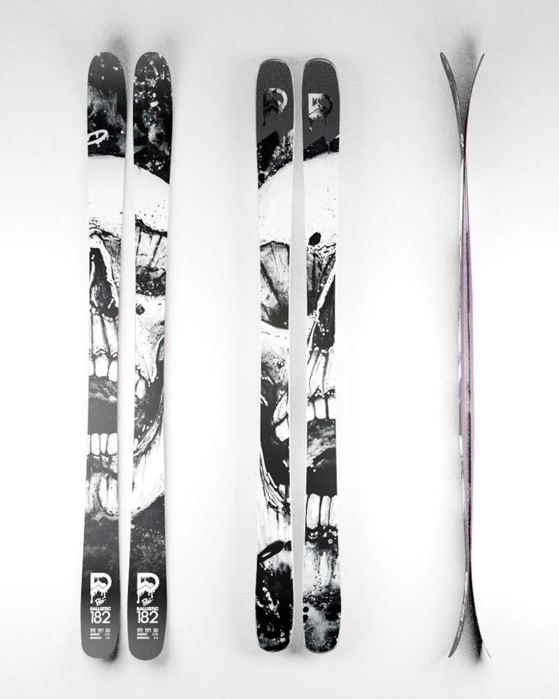 B LINE DOT Collab Ski Deviation Works